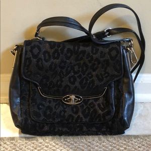 Cheetah Coach Cross Body